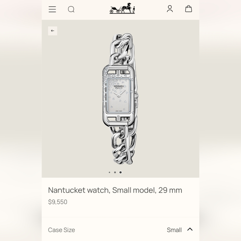 hermes diamond watch - Picture 16 of 16